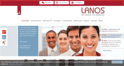 Desktop Screenshot of lanos.de